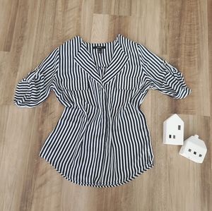 Forever21, Small, dark navy and white stripes